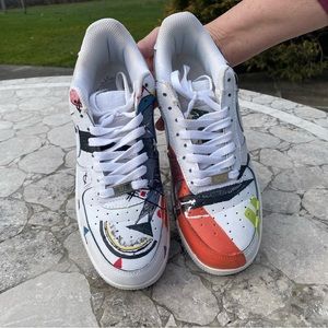 NIKE- PAINTED AF1s